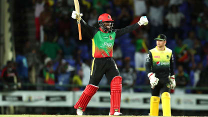 Gayle hundred in vain in record T20 run chase