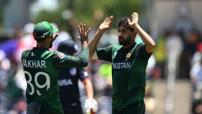 Crucial breakthroughs from Rauf and Amir | USA v PAK | T20WC 2024