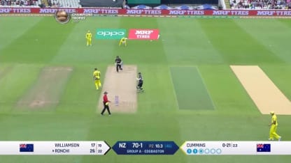 FIFTY: Luke Ronchi brings up his fifty