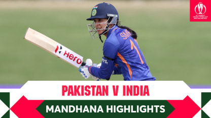 Highlights: Smriti Mandhana's fine half-century