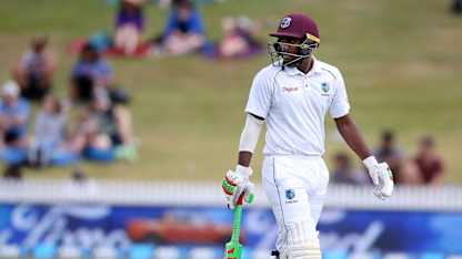Sunil Ambris got into good form before the Tests with a quick century in the tour game