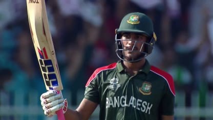 Mohammad Naim with his second fifty of the tournament