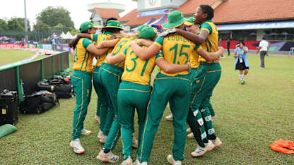 The moment South Africa secured their place in the final | U19WC2025