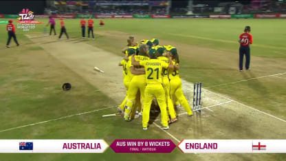 AUS v ENG: Australia's winning moment