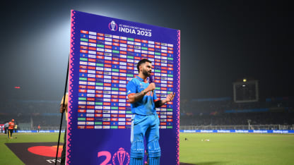 ‘Stuff of dreams’ – Kohli soaks in record-equalling ton | CWC23