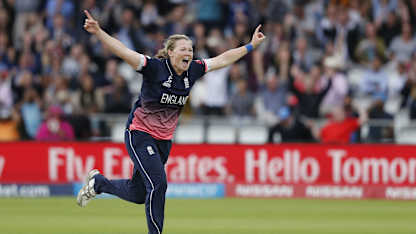Anya Shrubsole was the star of the final taking six wickets for 46 runs to derail the Indian chase