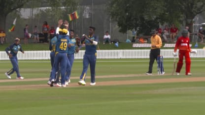 Alistair Frost out lbw to Dhananjaya Lakshan for 28