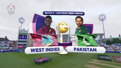 CWC19: WI v Pak – Pakistan innings highlights