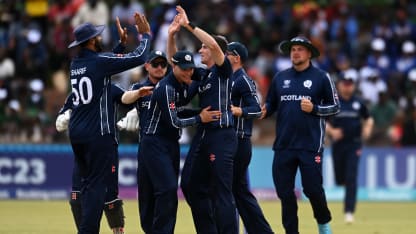 Scotland knock Zimbabwe out to raise World Cup hopes, Ireland beat Nepal in thriller