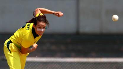 Megan Schutt was named the Player of the Tournament for the tri-series