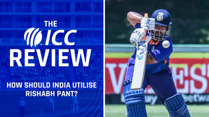 Ricky Ponting on Rishabh Pant's best batting position | The ICC Review
