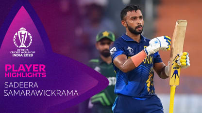 Samarawickrama smashes superb century for Sri Lanka | CWC23