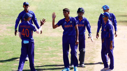 Vicky Ostwal’s 3/42 | IND v AUS | ICC U19 Men’s CWC 2022