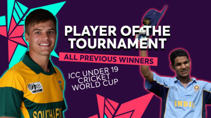 U19CWC: Player of the Tournament History