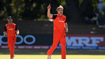 Bas de Leede takes maiden ODI five-for to boost Netherlands qualification hopes | CWC23 Qualifier