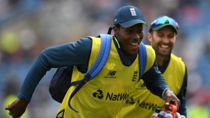 Jofra Archer makes much-heralded entry into England's World Cup squad