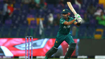 Babar Azam gets in the swing of things