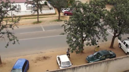 Raza smashes 100 (and car window)!