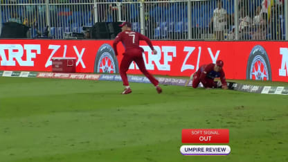 England's stunning relay catch