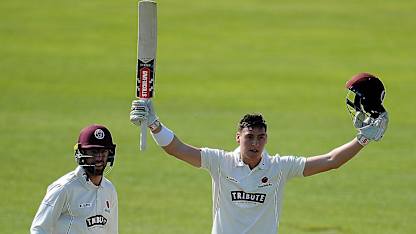 Matt Renshaw made a century on debut for Somerset