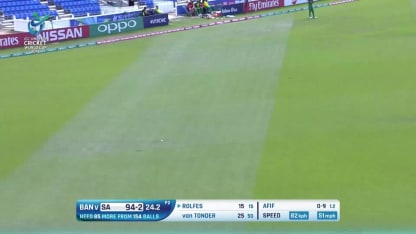 Highlights from South Africa's innings as they chased their total with ease