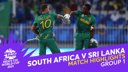 Match Highlights: South Africa v Sri Lanka