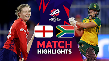 England make it two in two after edging South Africa | Match Highlights | WT20WC 2024