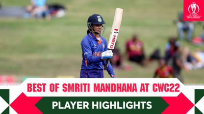 The best of Smriti Mandhana | CWC22