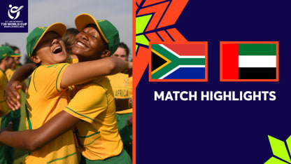 Bowling fires South Africa to win over UAE | U19 Women's T20WC