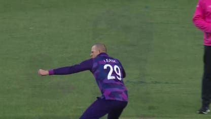 Wicket - Nicholas Pooran - West-Indies v Scotland ICC T20WC 2022
