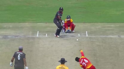 RAZA: Sikander's three wickets