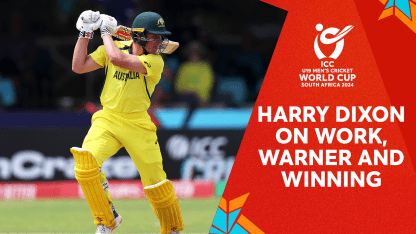 Harry Dixon out to emulate David Warner in Australia colours | U19 CWC 2024