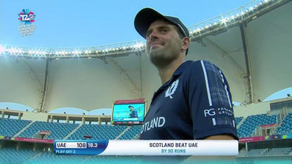 T20WCQ: UAE v SCO – Scotland seal T20 World Cup berth – Highlights