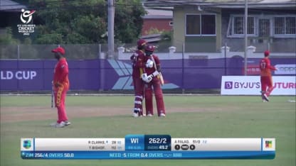 Match Highlights | WI v ZIM | ICC U19 Men’s CWC 2022