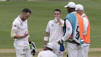 Faf du Plessis injury