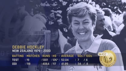 ICC Hall of Fame: Debbie Hockley | Queen of New Zealand cricket