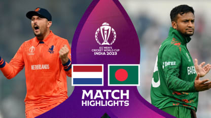 Sensational Netherlands down Bangladesh in Kolkata | Match Highlights | CWC23