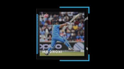 ICC Crictos by FanCraze – MS Dhoni clobbers his last maximum