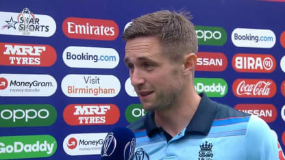 CWC19 SF: AUS v ENG - Player of the Match, Chris Woakes 