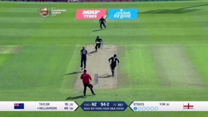 #CT17 Eng v NZ: Kane Williamson innings