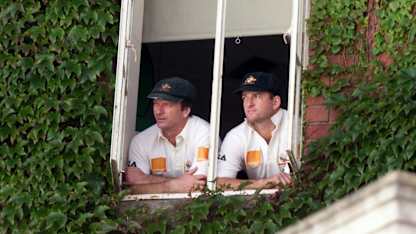 Steve Waugh and Mark Waugh