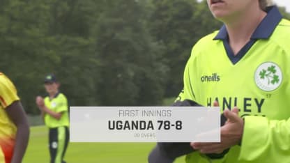 WT20Q: Ireland v Uganda match highlights