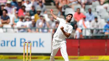 Bhuvneshwar Kumar caused problems from ball one