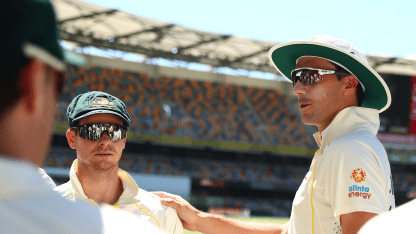 Pat Cummins and Steve Smith
