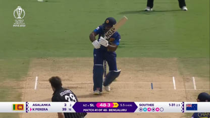 Kusal Perera takes on Tim Southee | CWC23