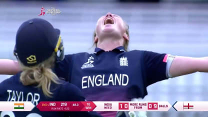 #WWC17 Final: England v India match highlights