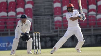 Afghanistan remain dominant as Rahmat Shah falls short of historic century