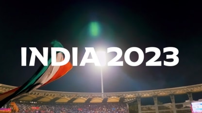 ICC Men's Cricket World Cup 2023 Visual Identity with Harsha Bhogle