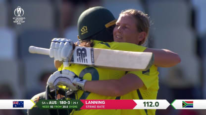 CENTURY: Meg Lanning pulls a boundary to bring up the ton