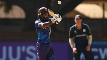 Opener Pathum Nissanka sets the tone with a fifty for Sri Lanka | CWC23 Qualifier
